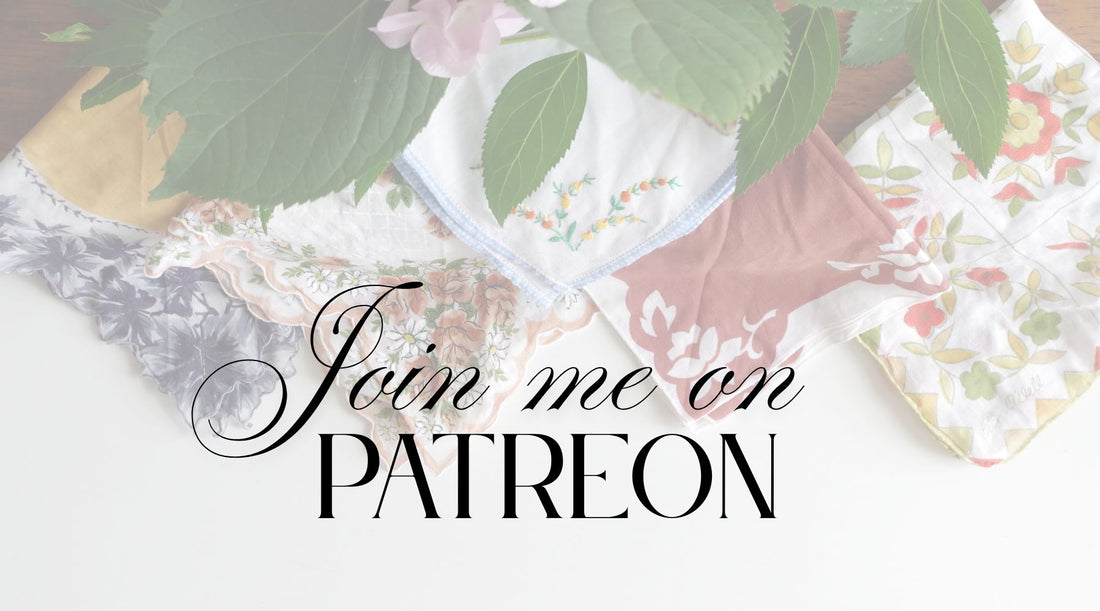 Join me on Patreon