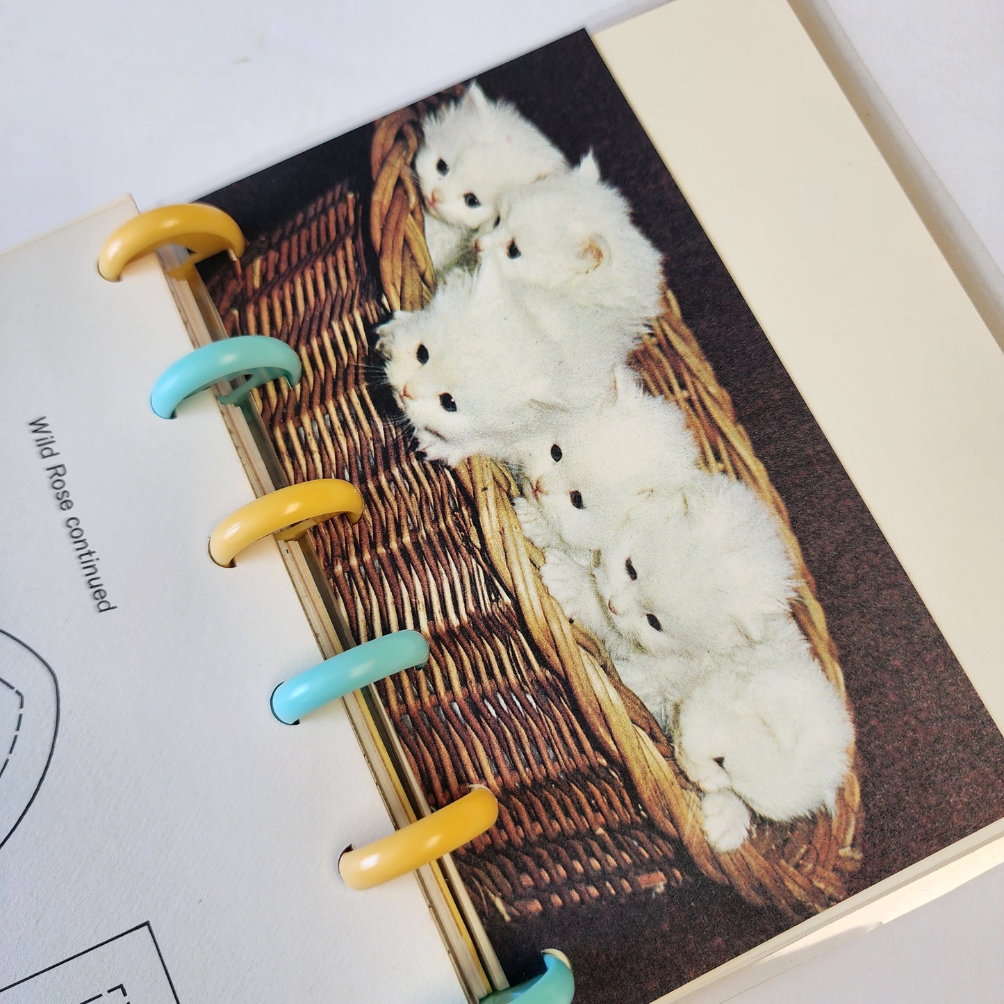 Embellished Bingo Card Mini Disc Journal