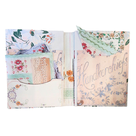 Antique Linens Printable Folio Kit: Digital Download